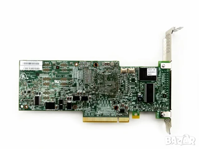 LSI L32512186C PCI-e Raid Controller 6GBps + 4x SATA кабел, снимка 2 - Кабели и адаптери - 47827787