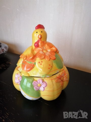 Великденска кокошка за яйца, снимка 5 - Декорация за дома - 36399902