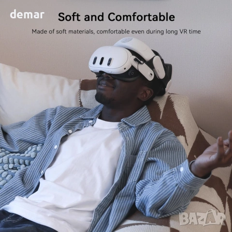 AMVR FC4L Защитна подложка за лице, интерфейс за лице за Meta/Oculus Quest 3, снимка 5 - Стойки, 3D очила, аксесоари - 54224547