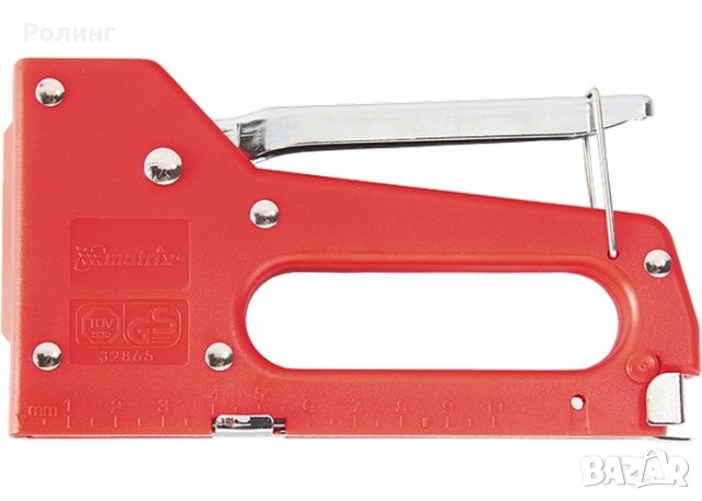 Такер мебелен, пласт. корпус, за скоби тип 53, 4-8 mm MTX КОД 409079, снимка 1