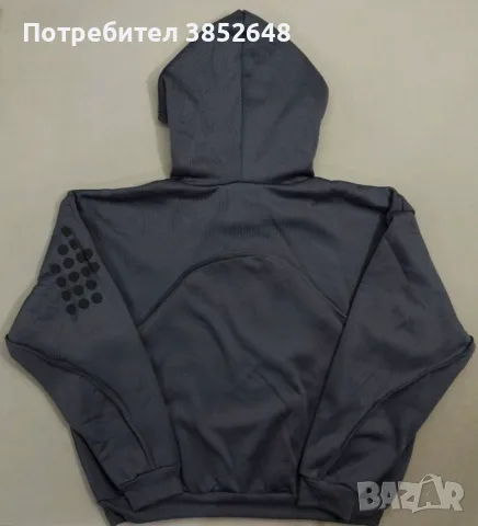 HuniDesign Black Hoodie M, снимка 4 - Суичъри - 56049557
