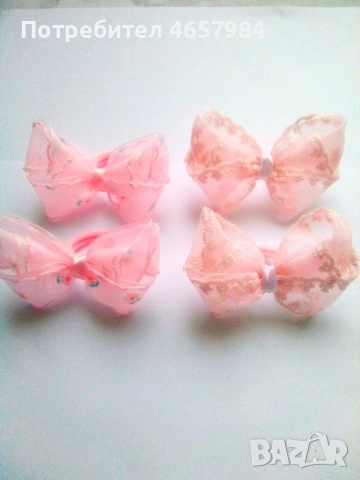 детски панделки ръчна изработка , снимка 7 - Шноли, диадеми, ленти - 52504708