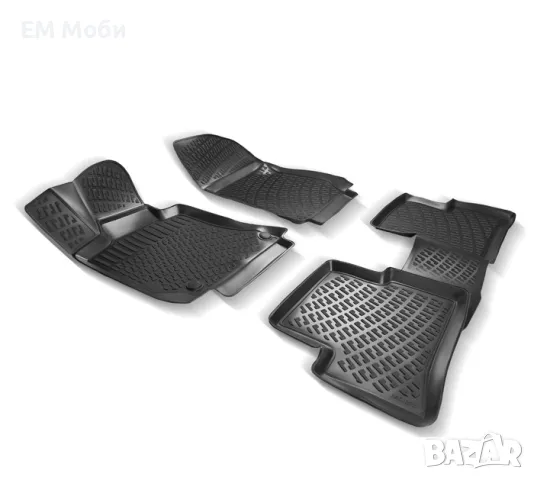 Гумени Стелки Rizline 3D тип Легени К-т 4 части за BMW X2 F39 2018+
