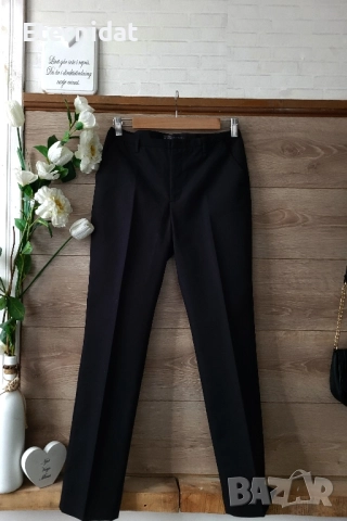 Черен панталон Zara , снимка 7 - Панталони - 51752221
