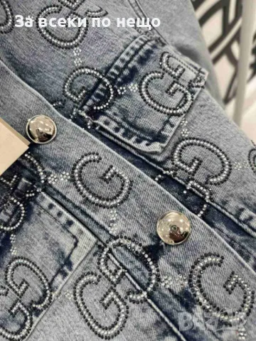 Gucci Дамско Дънково Яке Гучи Код A587, снимка 2 - Якета - 50370539