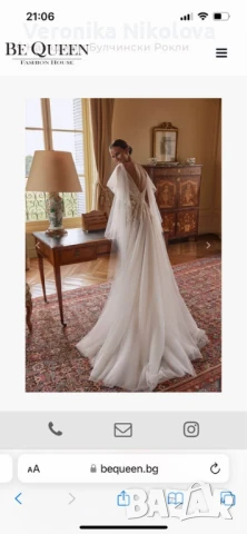 Сватбена рокля Be Queen , снимка 8 - Рокли - 51211579