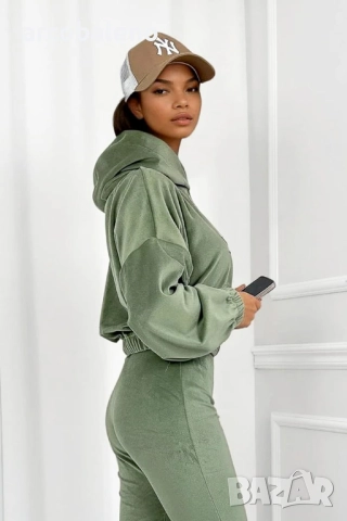 Дамски комплект от две части от кадифе Willow, 3цвята , снимка 10 - Комплекти - 52232530