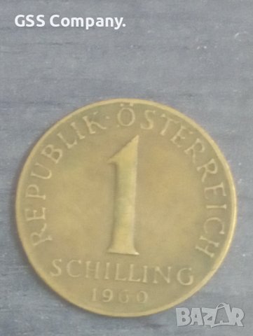 1 шилинг (1960) Австрия, снимка 1 - Нумизматика и бонистика - 38118231