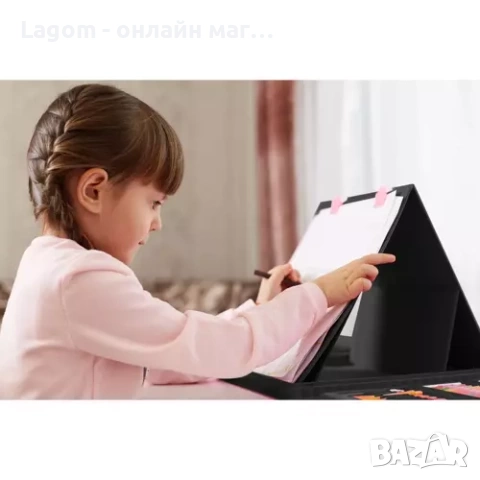 Комплект за рисуване от 208 части за деца в куфар със статив, снимка 9 - Ученически пособия, канцеларски материали - 52561396