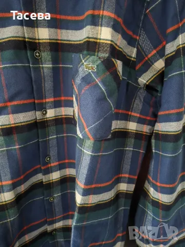 продава нова,зимна риза Lacoste, снимка 5 - Ризи - 48211475