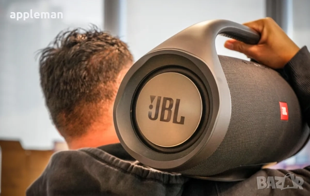 НАЙ-ГОЛЯМАТА JBL BOOMBOX 40см 2x30W 10000mah батерия колона usb sd