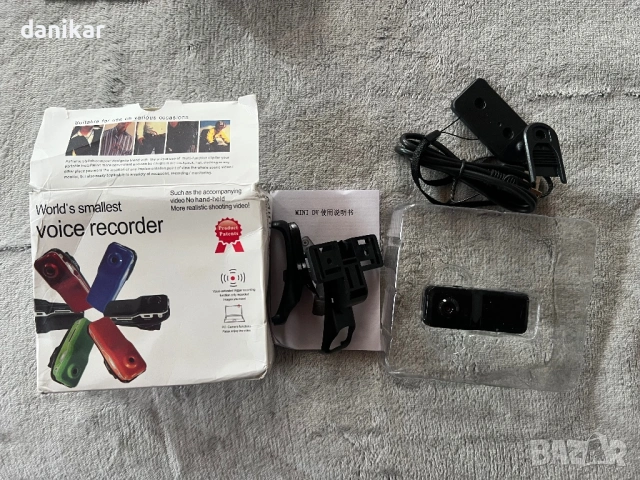 Две мини камери + SD карта 128 GB, снимка 5 - Камери - 53089246