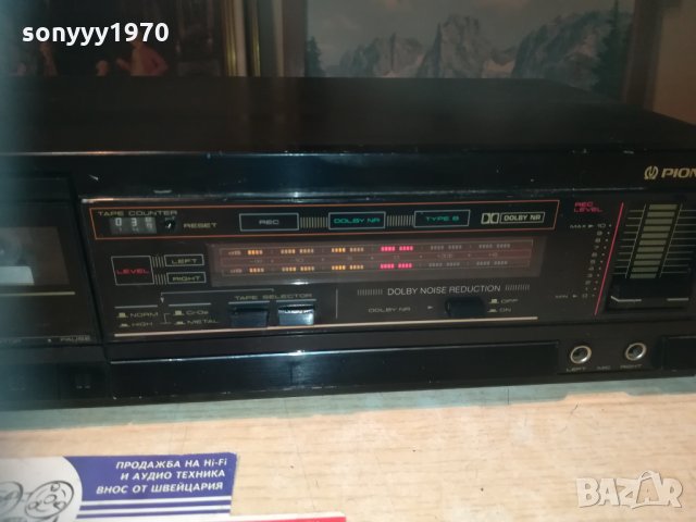 pioneer ct-670 deck-made in japan-внос sweden 0211201934, снимка 7 - Декове - 30650106