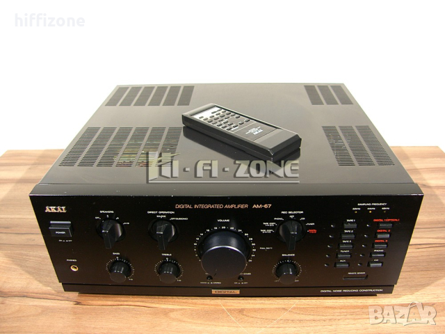  Akai am-67  УСИЛВАТЕЛ , снимка 3 - Ресийвъри, усилватели, смесителни пултове - 44652918