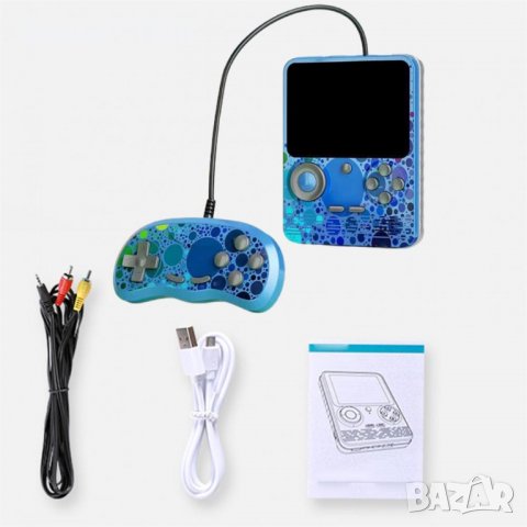 Преносима игрална ретро конзола STELS G6, 666 игри, Retro Games, снимка 17 - Други игри и конзоли - 40188707