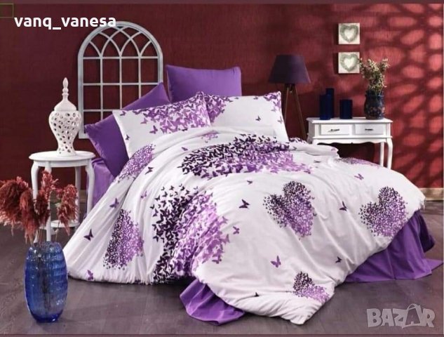 РАЗПРОДАЖБА 📌 📌 Спално бельо от материя Ранфорс 100% памучна материя плат , снимка 7 - Спално бельо - 31950974