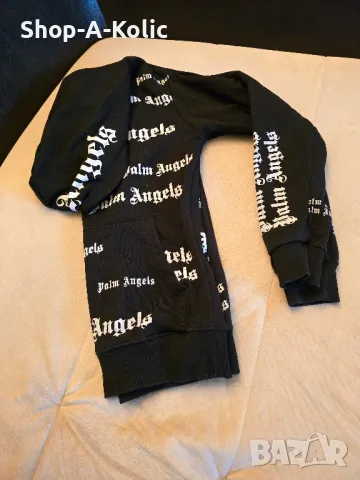 Original Grailed Palm Angels Ultra Logo-Print Over Hoodie, снимка 3 - Суичъри - 50355802