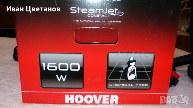 Пaрочистачка Hoover SCM1600 Steamjet Compact 8 в 1 5bar, снимка 13 - Парочистачки и Водоструйки - 52597342