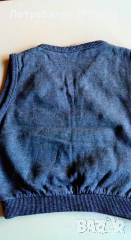 Пуловерче без ръкав Le Dauphin, Франция, снимка 3 - Детски пуловери и жилетки - 30465304