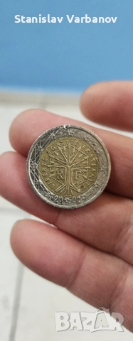 Монета 2 евро, снимка 2 - Антикварни и старинни предмети - 53993819