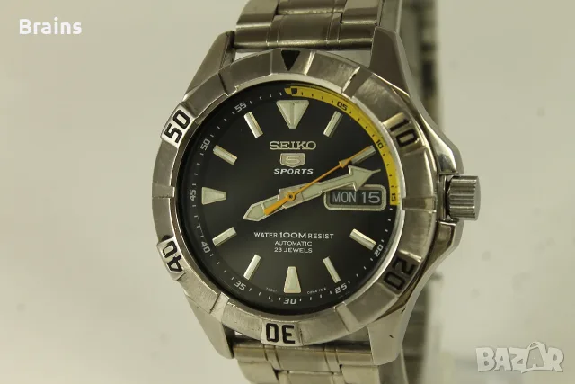 SEIKO 5 Sports Automatic 23 Jewels Японски Ръчен Часовник, снимка 2 - Мъжки - 56104419