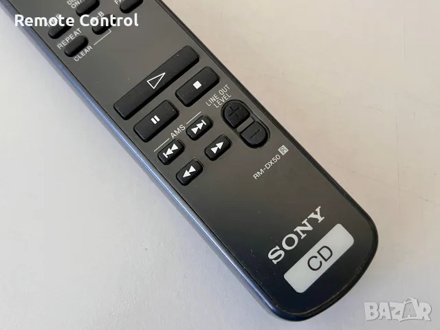 Дистанционно SONY RM-DX50 (CD PLAYER), снимка 2 - Декове - 55749445