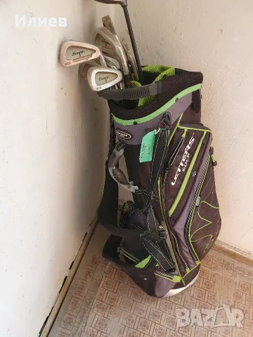 Пълен голф комплект Ben Hogan & Callaway + Чанта John Letters (Отлично състояние!) , снимка 3 - Голф - 55976714