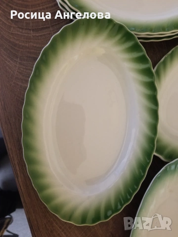 Чинии+ кристал за ядки , снимка 2 - Чинии - 54298122