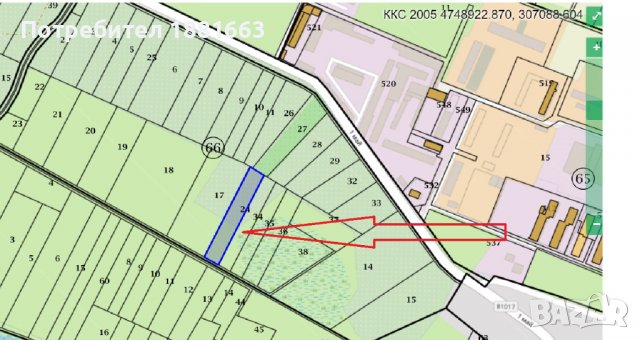 Парцел подходящ за застрояване на производствени сгради, снимка 3 - Парцели - 36970854