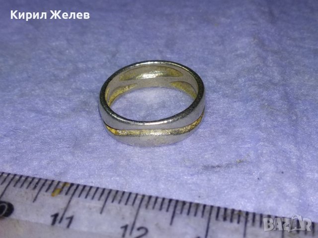 КРАСИВО ОРНАМЕНТИРАН АНГЛИЙСКИ СРЕБЪРЕН ВИНТИДЖ ПРЪСТЕН СРЕБРО 925 РЪЧНА ИЗРАБОТКА Тип ХАЛКА 40166, снимка 14 - Пръстени - 42795324