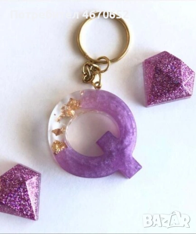 Ключодържател буква , снимка 5 - Ръчно изработени сувенири - 53046375