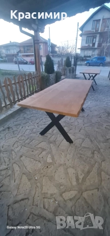 Дървени Трапезни Маси , снимка 5 - Маси - 52818163