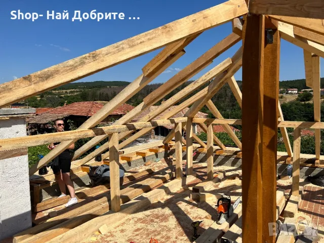 Покривни ремонти - Строителство / битумна керемида / ламперия / лакиране на дърво / Изолация  , снимка 2 - Ремонти на покриви - 47999017