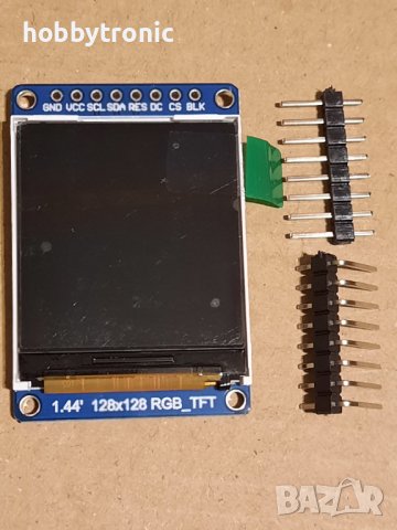1.44" 128x128 TFT RGB модул , снимка 3 - Друга електроника - 38857519