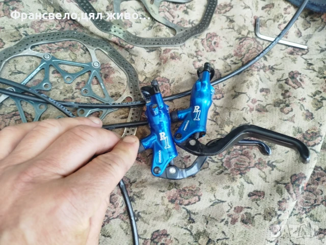 Хидравлични спирачки за велосипед колело formula с дискове 