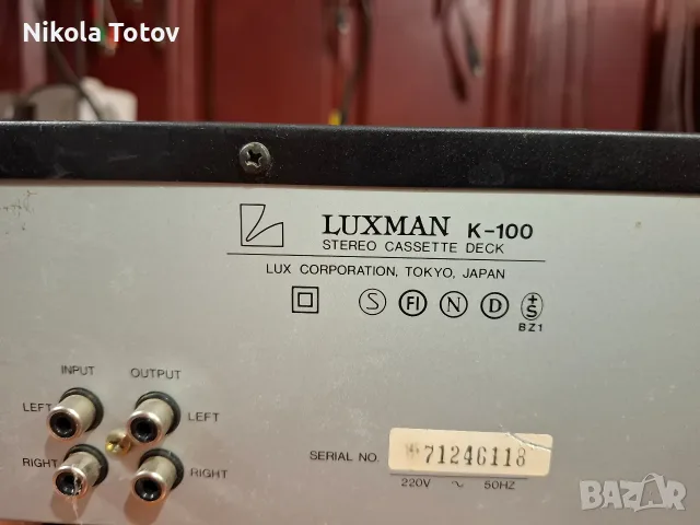 Продава се двуглав дек Luxman K-100. , снимка 7 - Декове - 55806448