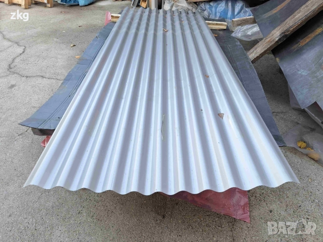 Преоценена вълнообразна пластифицирана ламарина Sn27, снимка 6 - Железария - 52216977