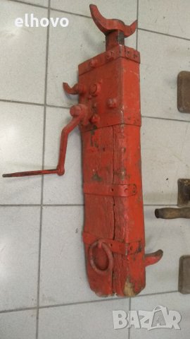 Стари механични крикове тип 'Латерна', снимка 3 - Антикварни и старинни предмети - 35409947