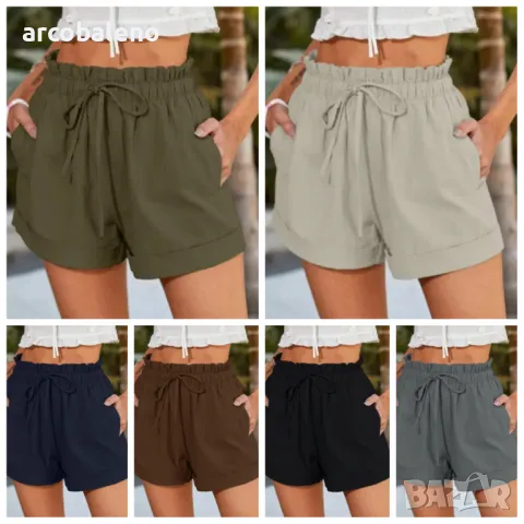 Дамски ежедневни къси панталонки, 6цвята 