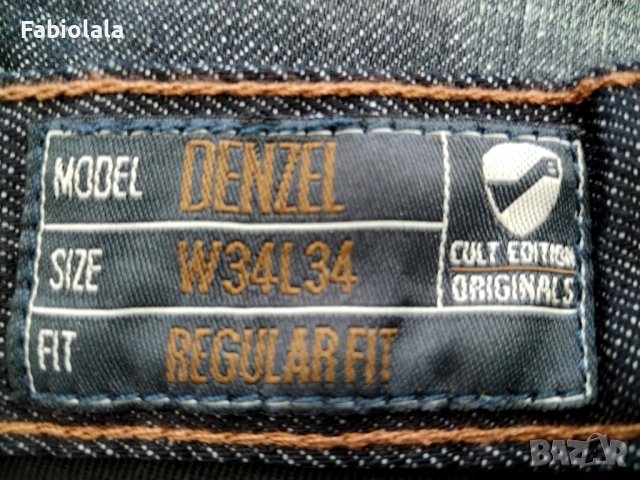 Cult Edition jeans "Denzel" W34/L34, снимка 2 - Дънки - 44242746