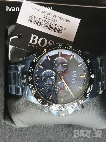 Нов кварцов часовник HUGO BOSS Chronograph 1513758, снимка 2 - Мъжки - 56230491