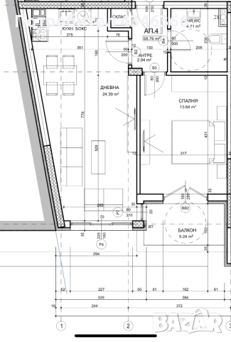 Двустаен Апартамент кв. Орландовци, снимка 1