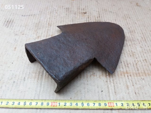 възрожденски кован лемиш от дървен плуг, рало, снимка 6 - Антикварни и старинни предмети - 36767660