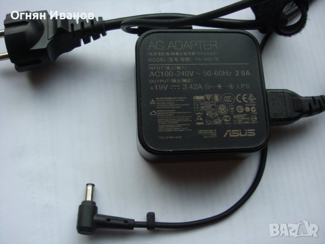 Asus PA-1650-78 AC adapter, снимка 3 - Захранвания и кутии - 37033178