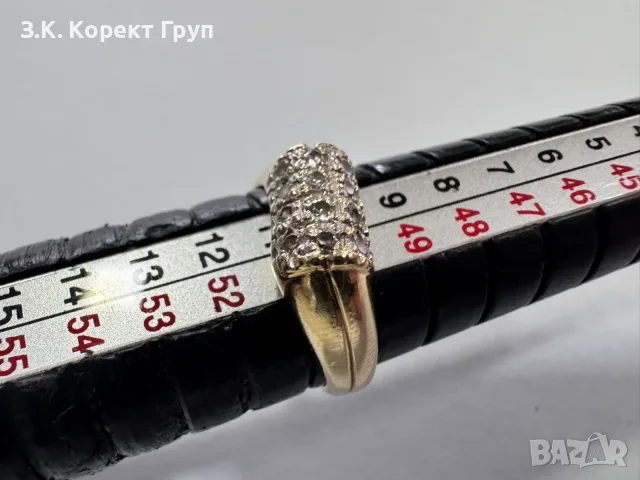 Дамски пръстен 14К 585- 2,87 г, снимка 2 - Пръстени - 55817706