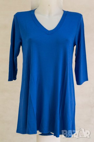 Туника в кралскосиньо марка Lental - S/M, снимка 4 - Туники - 39511180