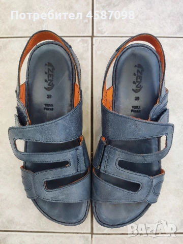 Дамски сандали Vera pelle, снимка 3 - Дамски ежедневни обувки - 53916043