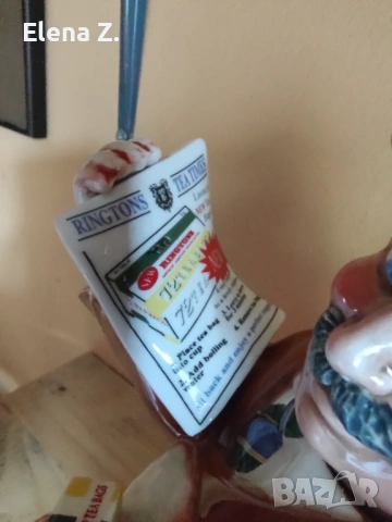 Морис - разносвачът на чай на Ringtons винтидж чайник, снимка 5 - Колекции - 53244569