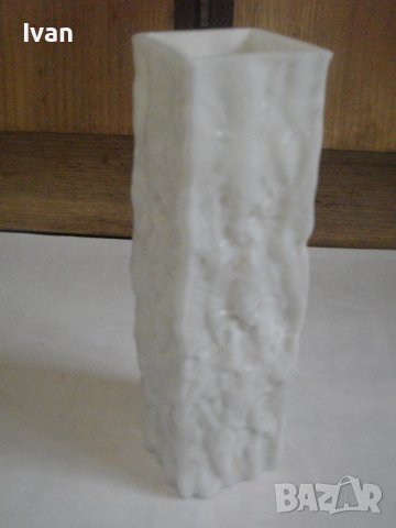 Ваза Стъкло Мурано Цветно-20см Височина-Квадратна 6х6 см-Нова, снимка 11 - Вази - 39814422