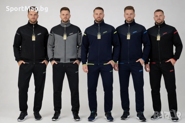 Мъжки спортен комплект BRANDO / 052-6 цвята нови цветове 2026